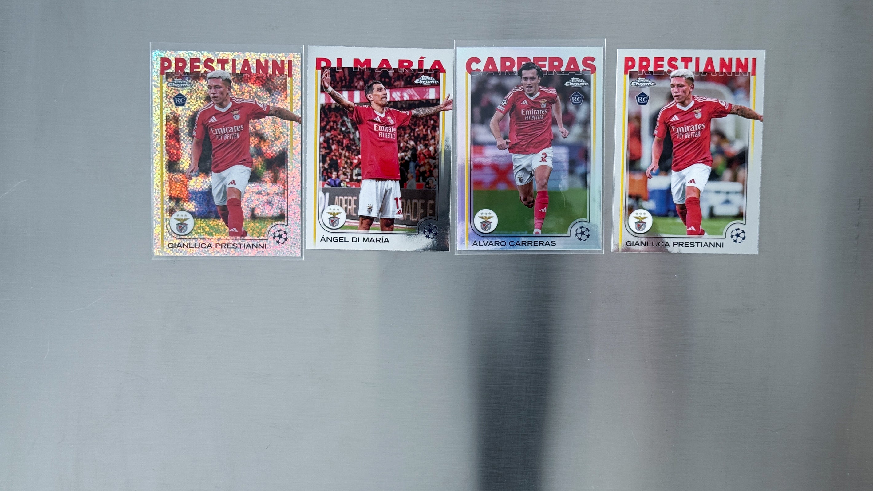 2024-25 Topps Chrome UEFA Club Competitions - SL Benfica